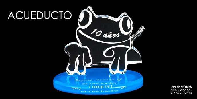 Trofeos en acrilico