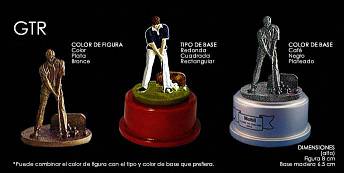 Trofeos en porcelana