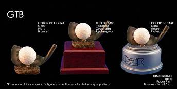 Trofeos en porcelana