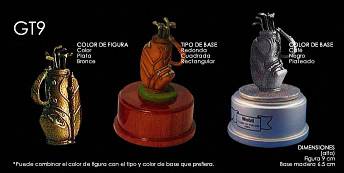 Trofeos en porcelana