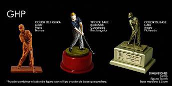 Trofeos en porcelana