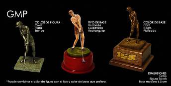 Trofeos en porcelana