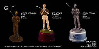 Trofeos en porcelana