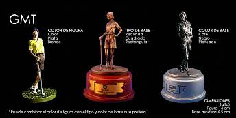 Trofeos en porcelana